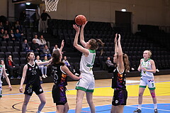 19.02.2023, Graz, Raiffeisen Sportpark, Basketball Damen Superliga 2022/23, Grunddurchgang 13.Runde, UBI Holding Graz vs. Vienna United Women ,  