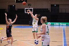 19.02.2023, Graz, Raiffeisen Sportpark, Basketball Damen Superliga 2022/23, Grunddurchgang 13.Runde, UBI Holding Graz vs. Vienna United Women ,  