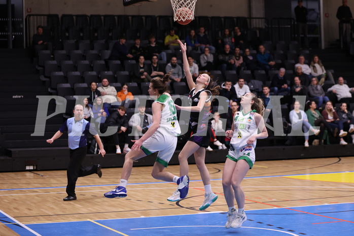 19.02.2023, Graz, Raiffeisen Sportpark, Basketball Damen Superliga 2022/23, Grunddurchgang 13.Runde, UBI Holding Graz vs. Vienna United Women ,  