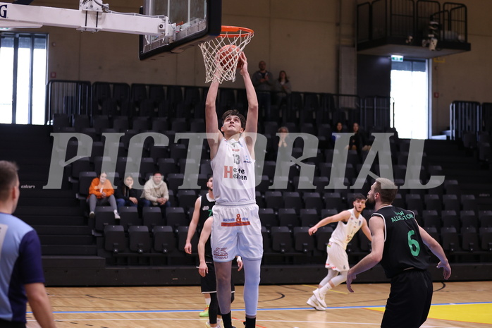 19.02.2023, Graz, Raiffeisen Sportpark Graz, Basketball Zweite Liga 2022/23, Grunddurchgang, Runde 17, Future Team Steiermark vs Union Deutsch Wagram Alligators