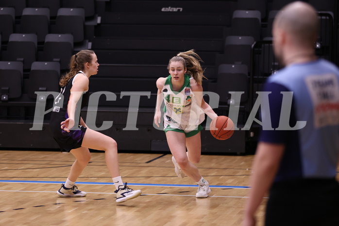 19.02.2023, Graz, Raiffeisen Sportpark, Basketball Damen Superliga 2022/23, Grunddurchgang 13.Runde, UBI Holding Graz vs. Vienna United Women ,  