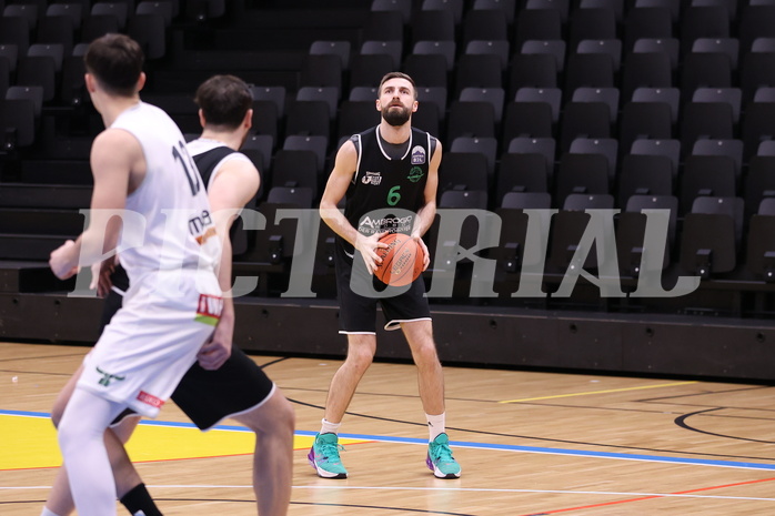 19.02.2023, Graz, Raiffeisen Sportpark Graz, Basketball Zweite Liga 2022/23, Grunddurchgang, Runde 17, Future Team Steiermark vs Union Deutsch Wagram Alligators
