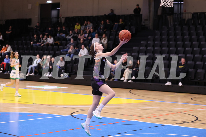 19.02.2023, Graz, Raiffeisen Sportpark, Basketball Damen Superliga 2022/23, Grunddurchgang 13.Runde, UBI Holding Graz vs. Vienna United Women ,  
