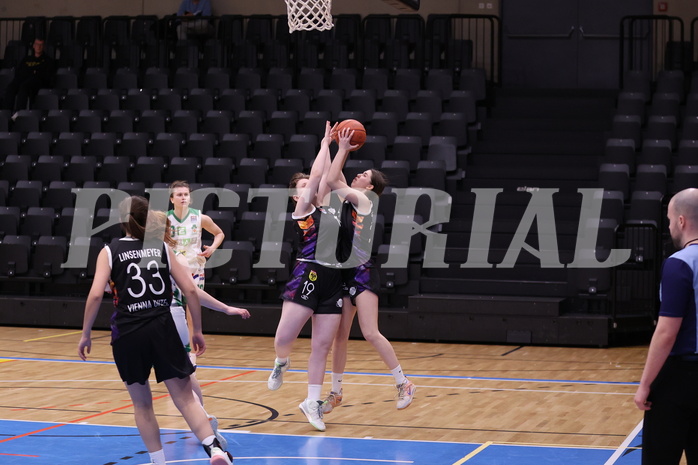 19.02.2023, Graz, Raiffeisen Sportpark, Basketball Damen Superliga 2022/23, Grunddurchgang 13.Runde, UBI Holding Graz vs. Vienna United Women ,  