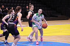 19.02.2023, Graz, Raiffeisen Sportpark, Basketball Damen Superliga 2022/23, Grunddurchgang 13.Runde, UBI Holding Graz vs. Vienna United Women ,  