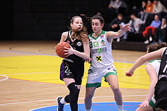 19.02.2023, Graz, Raiffeisen Sportpark, Basketball Damen Superliga 2022/23, Grunddurchgang 13.Runde, UBI Holding Graz vs. Vienna United Women ,  