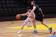19.02.2023, Graz, Raiffeisen Sportpark Graz, Basketball Zweite Liga 2022/23, Grunddurchgang, Runde 17, Future Team Steiermark vs Union Deutsch Wagram Alligators