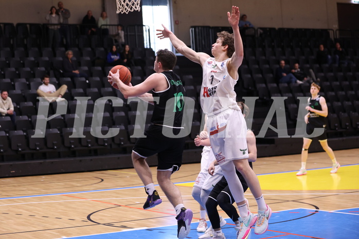 19.02.2023, Graz, Raiffeisen Sportpark Graz, Basketball Zweite Liga 2022/23, Grunddurchgang, Runde 17, Future Team Steiermark vs Union Deutsch Wagram Alligators