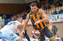 Basketball, ABL 2016/17, Grunddurchgang 2.Runde, Oberwart Gunners, Klosterneuburg Dukes, Jozo Rados (11), Benjamin Blazevic (12)