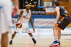 Basketball, ABL 2016/17, Grunddurchgang 2.Runde, Oberwart Gunners, Klosterneuburg Dukes, Derek Jackson Jr. (6), Romed Vieider (5)