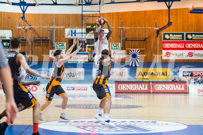 Basketball, ABL 2016/17, Grunddurchgang 2.Runde, Oberwart Gunners, Klosterneuburg Dukes, Derek Jackson Jr. (6),  Jozo Rados (11)