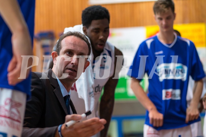 Basketball, ABL 2016/17, Grunddurchgang 2.Runde, Oberwart Gunners, Klosterneuburg Dukes, Chris Chougaz (Coach)