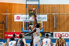 Basketball, ABL 2016/17, Grunddurchgang 2.Runde, Oberwart Gunners, Klosterneuburg Dukes, Jozo Rados (11), Cedric Kuakumensah (5)