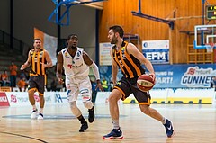 Basketball, ABL 2016/17, Grunddurchgang 2.Runde, Oberwart Gunners, Klosterneuburg Dukes, Romed Vieider (5), Christopher McNealy (8)