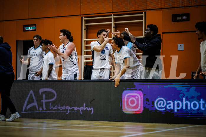 Basketball, Basketball Zweite Liga 2024/25, Grunddurchgang 3.Runde, Vienna Timberwolves, Vienna United, Vienna Timbervolves