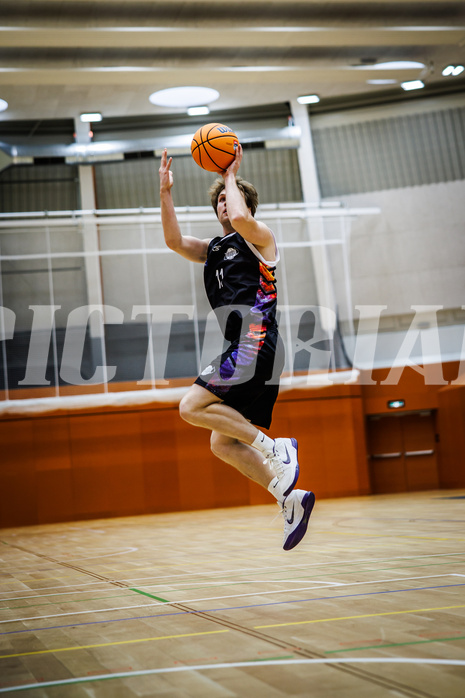 Basketball, Basketball Zweite Liga 2024/25, Grunddurchgang 3.Runde, Vienna Timberwolves, Vienna United, Marius Witzmann (11)