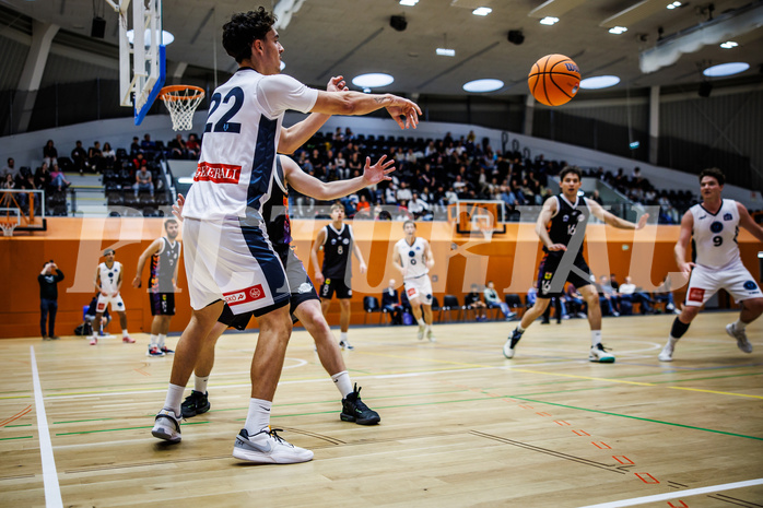 Basketball, Basketball Zweite Liga 2024/25, Grunddurchgang 3.Runde, Vienna Timberwolves, Vienna United, Daniele Kuchar (22)