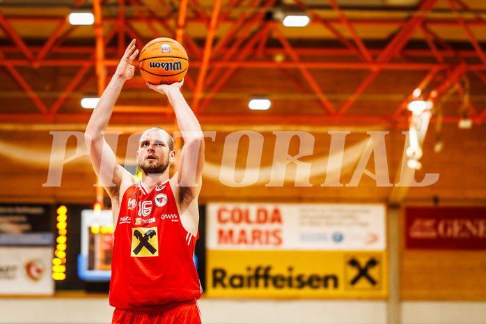 Basketball, win2day Basketball Superliga 2024/25, Grunddurchgang Runde 3, BBC Nord Dragonz, Flyers Wels, Renato Poljak (16)