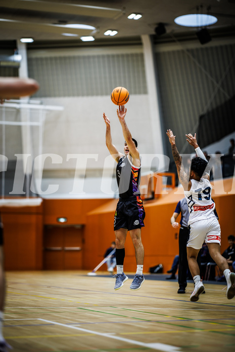 Basketball, Basketball Zweite Liga 2024/25, Grunddurchgang 3.Runde, Vienna Timberwolves, Vienna United, Bruno Golino (3)