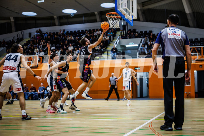 Basketball, Basketball Zweite Liga 2024/25, Grunddurchgang 3.Runde, Vienna Timberwolves, Vienna United, Marko Bakula (19)