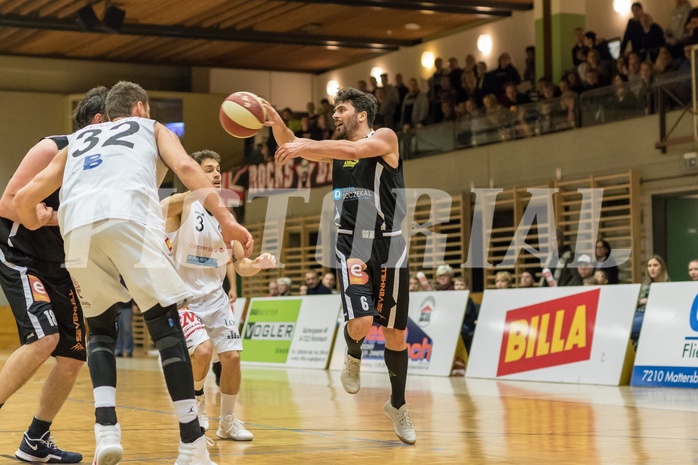 Basketball, 2.Bundesliga, Grunddurchgang 15.Runde, Mattersburg Rocks, Jennersdorf Blackbirds, Stefan Ulreich (6)