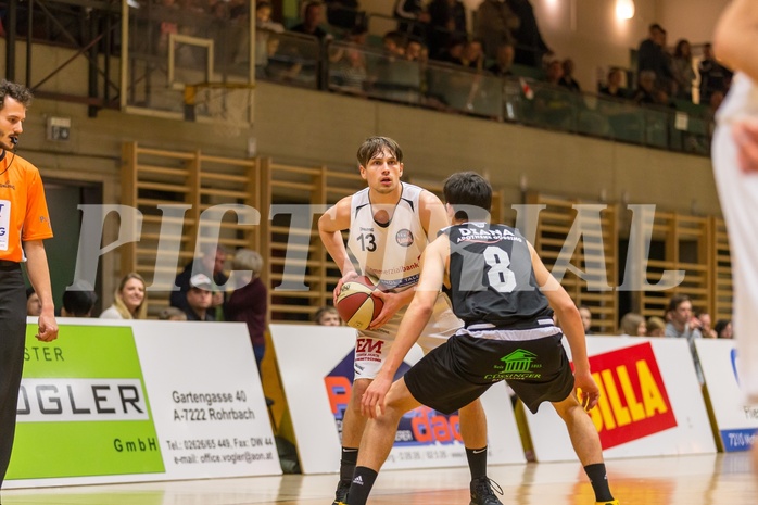 Basketball, 2.Bundesliga, Grunddurchgang 15.Runde, Mattersburg Rocks, Jennersdorf Blackbirds, Benjamin BERNLEITHNER (13)