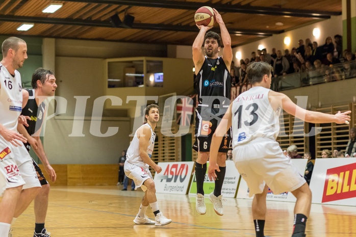 Basketball, 2.Bundesliga, Grunddurchgang 15.Runde, Mattersburg Rocks, Jennersdorf Blackbirds, Stefan Ulreich (6)