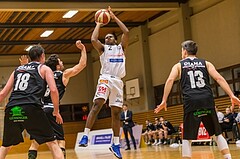Basketball, 2.Bundesliga, Grunddurchgang 15.Runde, Mattersburg Rocks, Jennersdorf Blackbirds, Royce Woodridge (2)