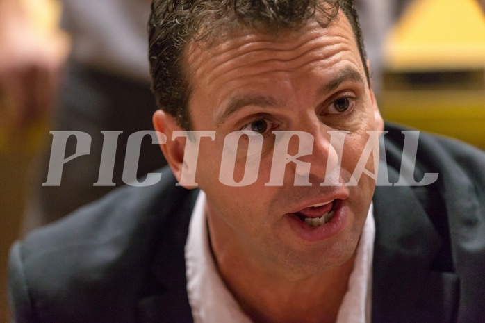Basketball, 2.Bundesliga, Grunddurchgang 15.Runde, Mattersburg Rocks, Jennersdorf Blackbirds, Joey Vickery (Headcoach)