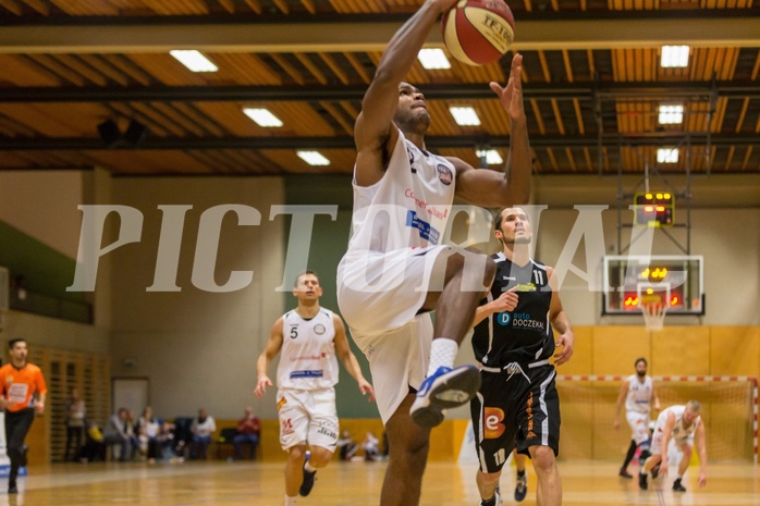 Basketball, 2.Bundesliga, Grunddurchgang 15.Runde, Mattersburg Rocks, Jennersdorf Blackbirds, Royce Woodridge (2)