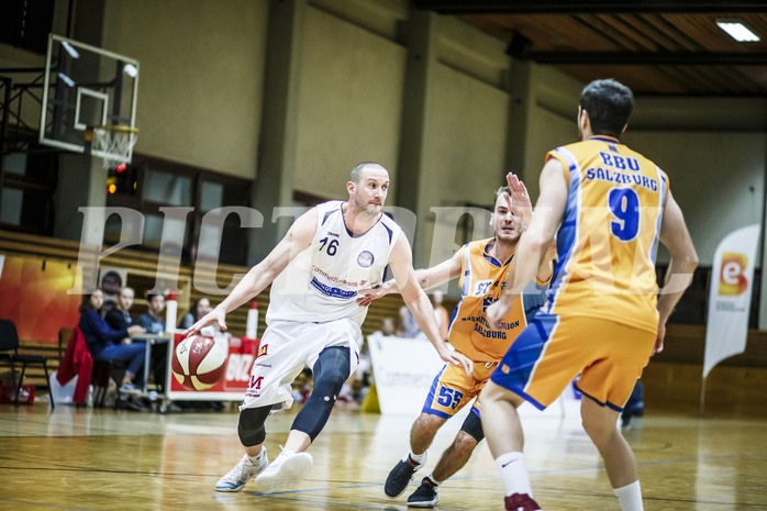 Basketball, 2.Bundesliga, Grunddurchgang 4.Runde, Mattersburg Rocks, BBU Salzburg, Corey HALETT (16)