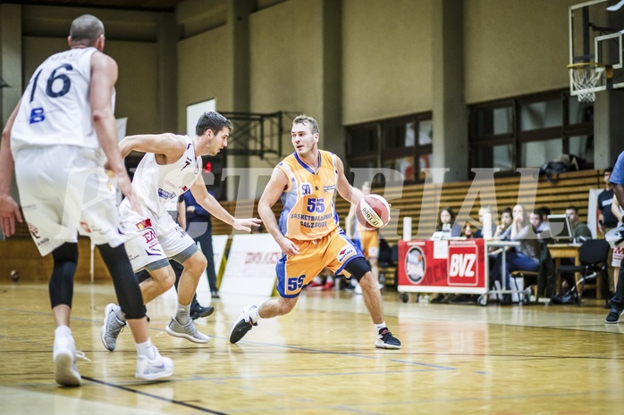 Basketball, 2.Bundesliga, Grunddurchgang 4.Runde, Mattersburg Rocks, BBU Salzburg, Dimitris Mouratoglou (55)