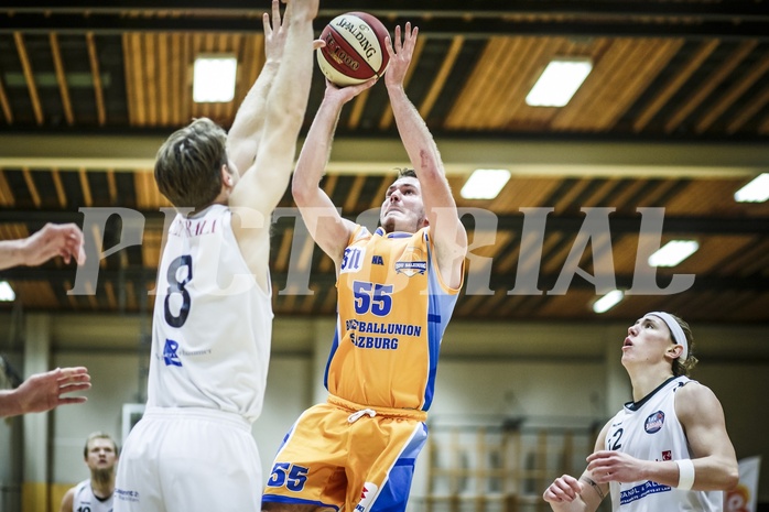 Basketball, 2.Bundesliga, Grunddurchgang 4.Runde, Mattersburg Rocks, BBU Salzburg, Dimitris Mouratoglou (55)