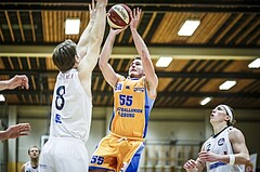 Basketball, 2.Bundesliga, Grunddurchgang 4.Runde, Mattersburg Rocks, BBU Salzburg, Dimitris Mouratoglou (55)