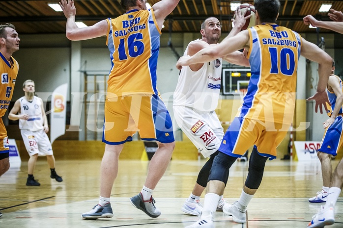 Basketball, 2.Bundesliga, Grunddurchgang 4.Runde, Mattersburg Rocks, BBU Salzburg, Corey HALETT (16)