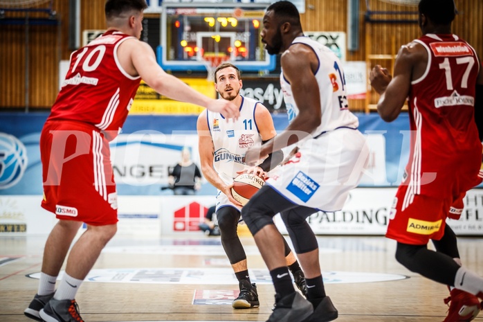Basketball, ABL 2018/19, Playoff VF Spiel 1, Oberwart Gunners, BC Vienna, Hayden Thomas Lescault (11)
