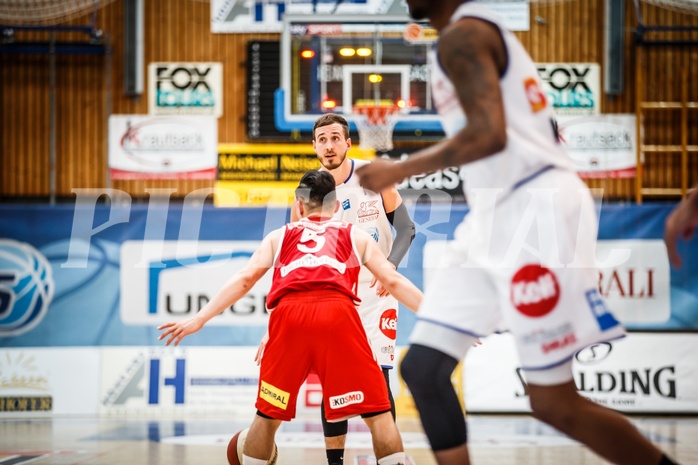 Basketball, ABL 2018/19, Playoff VF Spiel 1, Oberwart Gunners, BC Vienna, Hayden Thomas Lescault (11)