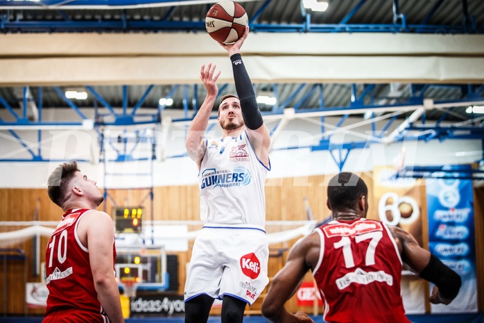 Basketball, ABL 2018/19, Playoff VF Spiel 1, Oberwart Gunners, BC Vienna, Hayden Thomas Lescault (11)