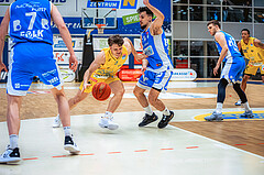 Basketball, Win2Day Superliga 2022/23, 2. Platzierungsrunde, SKN St. Pölten, Oberwart Gunners, Felix Angerbauer (4)