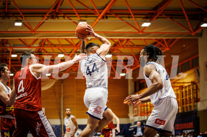 Basketball, win2day Basketball Superliga 2022/23, 2. Qualifikationsrunde, BBC Nord Dragonz, Traiskirchen Lions, Fabio Söhnel (44)