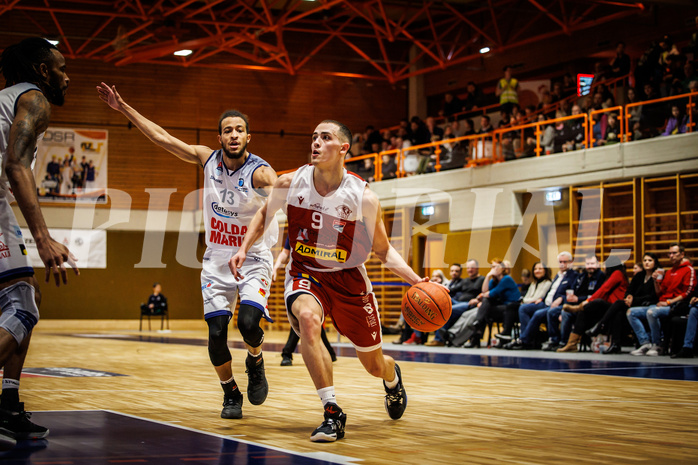 Basketball, win2day Basketball Superliga 2022/23, 2. Qualifikationsrunde, BBC Nord Dragonz, Traiskirchen Lions, Lukas Hahn (9)