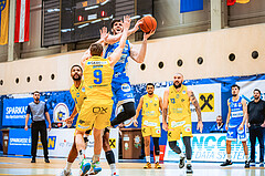 Basketball, Win2Day Superliga 2022/23, 2. Platzierungsrunde, SKN St. Pölten, Oberwart Gunners, John Joseph Rauch (11)