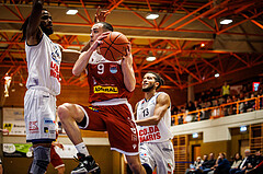 Basketball, win2day Basketball Superliga 2022/23, 2. Qualifikationsrunde, BBC Nord Dragonz, Traiskirchen Lions, Lukas Hahn (9)