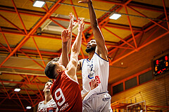 Basketball, win2day Basketball Superliga 2022/23, 2. Qualifikationsrunde, BBC Nord Dragonz, Traiskirchen Lions, Aristide Boya (24)