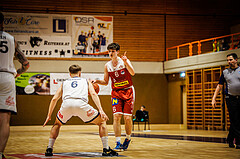 Basketball, win2day Basketball Superliga 2022/23, 2. Qualifikationsrunde, BBC Nord Dragonz, Traiskirchen Lions, Aleksej Kostic (6)