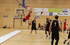 Basketball Zweite Liga 2022/23, Playoff, Viertelfinale Spiel 1 Mistelbach Mustangs vs. Wörthersee Piraten


