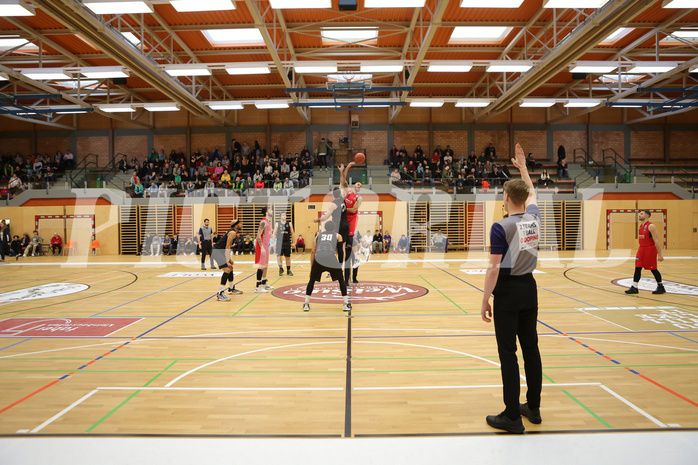 Basketball Zweite Liga 2022/23, Playoff, Viertelfinale Spiel 1 Mistelbach Mustangs vs. Wörthersee Piraten


