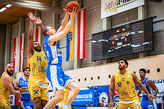 Basketball, Win2Day Superliga 2022/23, 2. Platzierungsrunde, SKN St. Pölten, Oberwart Gunners, Sebastian Käferle (7)