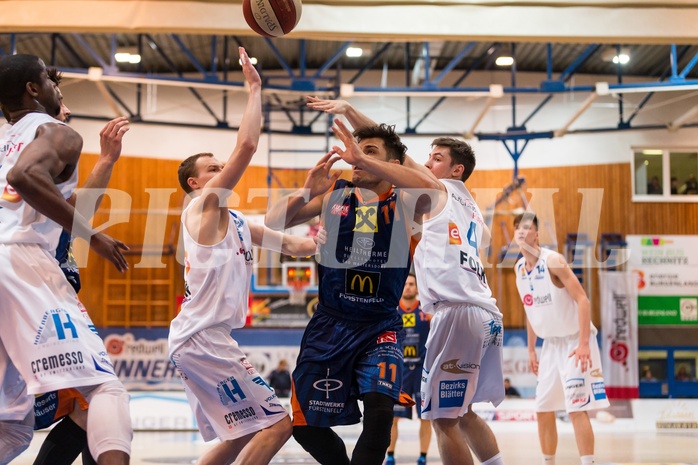 Basketball, ABL 2016/17, Grunddurchgang 35.Runde, Oberwart Gunners, Fürstenfeld Panthers, Christoph Astl (11)