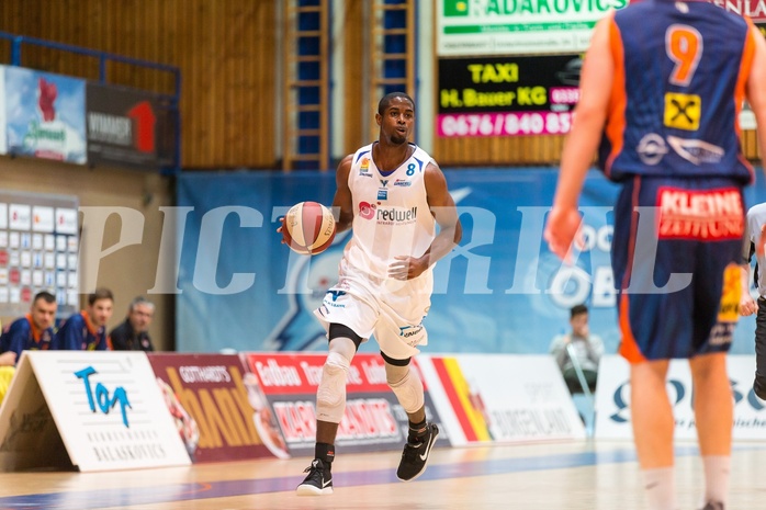 Basketball, ABL 2016/17, Grunddurchgang 35.Runde, Oberwart Gunners, Fürstenfeld Panthers, Christopher McNealy (8)